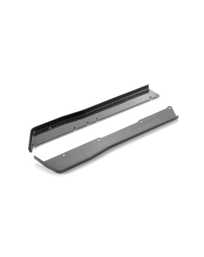 XB4 Bavettes latérales carbone D+G - XRAY - 361271