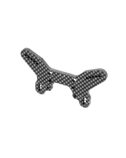 CARBON SHOCK TOWER HS BULKHEAD WING – 2 DOTS - FRONT - XRAY - 362091