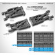 LONG SUSPENSION ARM FRONT LOWER - GRAPHITE - XRAY - 362113-G