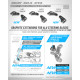 GRAPHITE EXTENSION ALU STEERING BLOCK (1+1) -1 DOT - XRAY - 362274