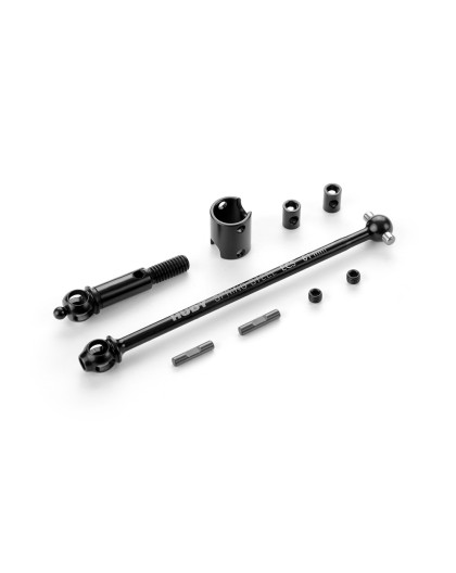 XB4 Cardans avant complet ECS 81mm goupille 2.5mm - XRAY - 365201