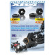 "ALU WHEEL HUB 14MM - OFFSET ""-0.75MM"" (2) - 365351 - XRAY"