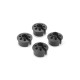 Coupelles d'amortisseurs -2mm et -4mm (2+2) - XRAY - 368024