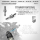 TITANIUM SCREW SHOCK PIVOT BALL WITH HEX (2) - XRAY - 368045-T