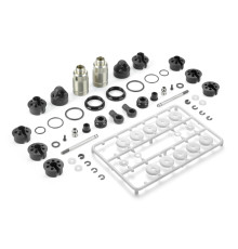 Set amortisseurs 30mm bouchons courts - 13mm (2) - XRAY - 368102-S