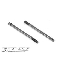 FRONT HARDENED SHOCK SHAFT (2) - 368160 - XRAY
