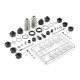 Set amortisseurs 35.5mm bouchons courts -13mm (2) - XRAY - 368202-S