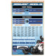 REAR SPRING-SET - 3 DOTS (2) - 368286 - XRAY