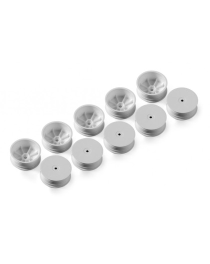 XB4 Jantes AV 12mm blanches - IFMAR - HARD (10) - XRAY - 369902-H