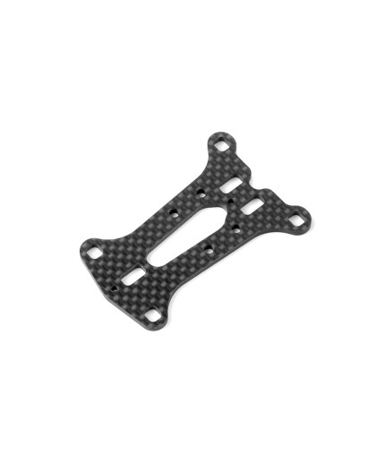 X1'19 Platine support triangles carbone 2.5mm - XRAY - 371065