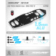 X12 Châssis alu 1.5mm - XRAY - 371125