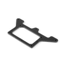 X12'17 GRAPHITE 2.5MM REAR POD LOWER PLATE - 371153 - XRAY