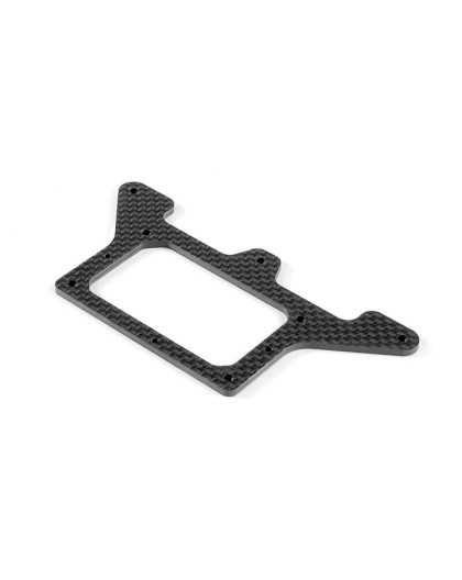 Pod arrière X12'17 carbone 2.5mm - XRAY - 371153