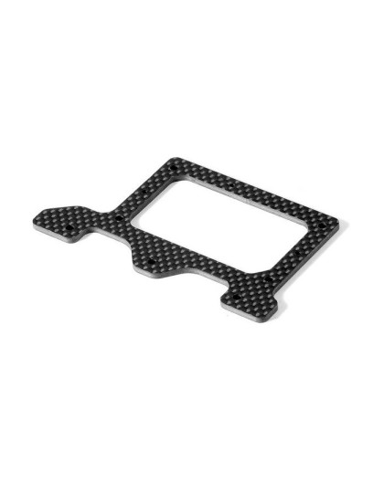 Pod arrière X10 16 2.5mm carbone - XRAY - 371151