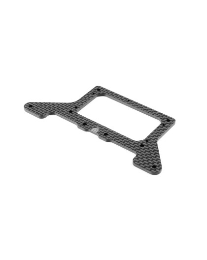 X12'23 GRAPHITE REAR POD LOWER PLATE 2.5MM - XRAY - 371164