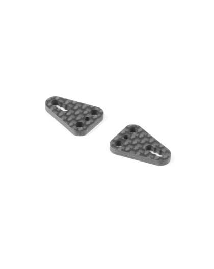 X1'20 Graphite Pod Link Plate 2.5mm (2) - XRAY - 371185