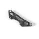 X12 Support pare-choc inf. carbone 2.5mm - XRAY - 371210