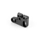 Composite Front Upper Arm Mount - Left - Graphite - XRAY - 372022