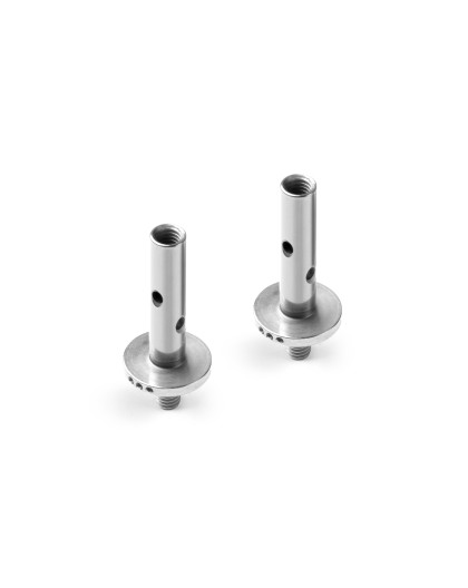 X12 Kingpin 4mm With Holes - 1.0° 3 Dots (2) - XRAY - 372261
