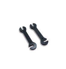 X10 Cale de hauteur carbone 2.5mm (2) - XRAY - 372296