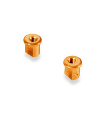 ALU ECCENTRIC BUSHING 0.5MM - ORANGE (2) - 372317-O - XRAY