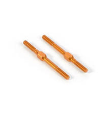 ALU ADJ. TURNBUCKLE M3x42 MM - SWISS 7075 T6 - ORANGE (2) - 372610-O 
