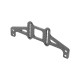 X1'24 Support d'aileron arrière carbone 2.5mm - XRAY - 373053