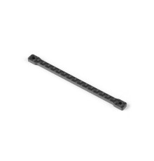 X12 Carbon Rear Bulkhead Brace For 1-Piece Chassis - XRAY - 373055