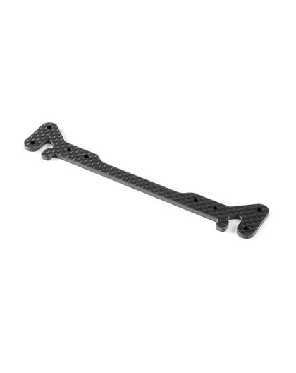 X12'17 Platine arrière carbone 2.5mm - XRAY - 373085