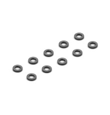 ALU SHIM 2.5x5x1.0MM - BLACK (10) - XRAY - 373131-K