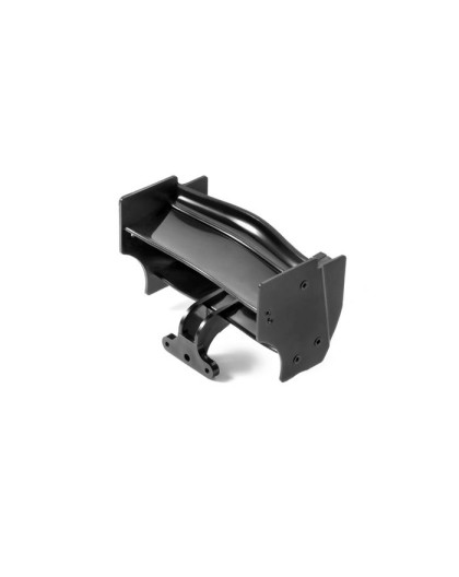 X1 COMPOSITE ADJUSTABLE REAR WING - BLACK - ETS APPROVED - 373513-K -
