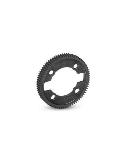 Composite Gear Diff Spur Gear - 76T / 64P - XRAY - 375776