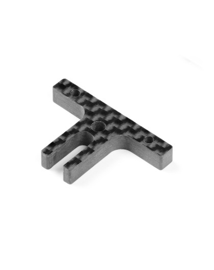 GRAPHITE BATTERY BACKSTOP 4.0MM - MIDDLE - XRAY - 376133