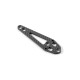 X1'16 Servo Holder - 2.5mm Graphite - XRAY - 376230