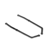X12'21 SIDE BRACE - GRAPHITE 2.5MM - RIGHT & LEFT - XRAY - 376320