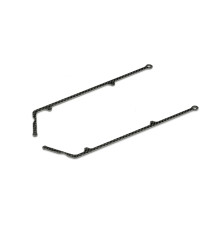 X10 Carbon Side Brace For 1-Piece Chassis (2) - XRAY - 376323
