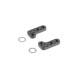 X1'24 Side Brace Arm - Graphite 2.5mm (2) - XRAY - 376333