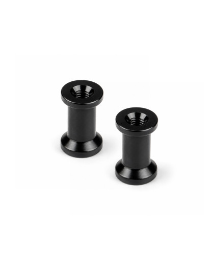 ALU MOUNT 10.8MM - BLACK (2) - XRAY - 376364-C