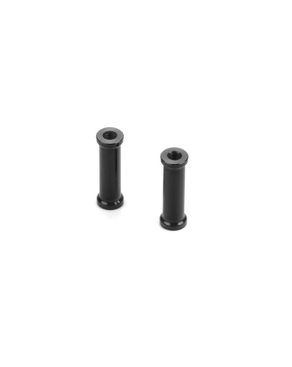 Support alu 15.5mm avec filetage M2.5 - Noir (2) - XRAY - 376382