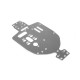 NT18MT ALU CHASSIS - CNC MACHINED 7075 T6 - 381131 - XRAY