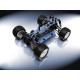 Kit de conversion carbone truck Bleu - XRAY - 381171