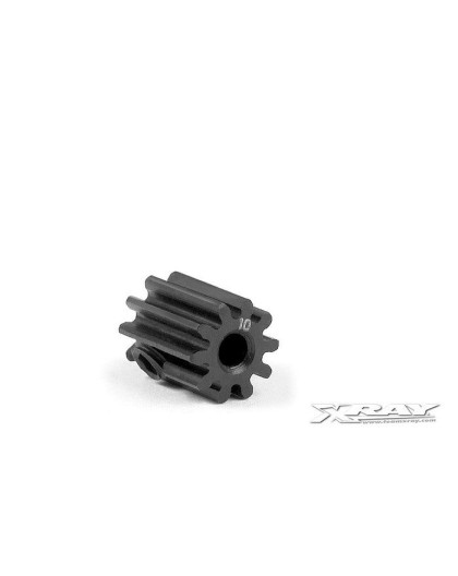 STEEL PINION GEAR 10T / 48 - 385610 - XRAY