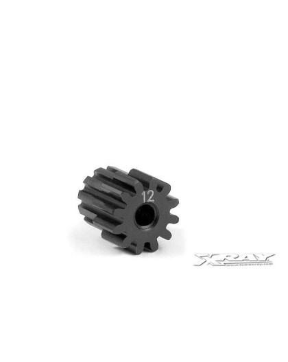 STEEL PINION GEAR 12T / 48 - 385612 - XRAY