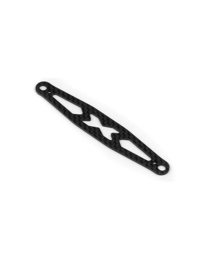 Barrette d'accus carbone Noire - XRAY - 386115