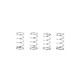 Ressorts medium C2.25 (4) - XRAY - 388091