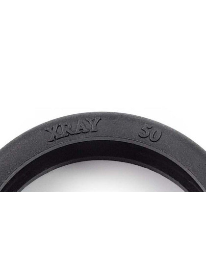 Pneus + Insert AV (50deg) - XRAY - 389650