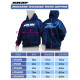 XRAY SWEATER HOODED WITH ZIPPER - BLUE (XXL) - XRAY - 395600XXL