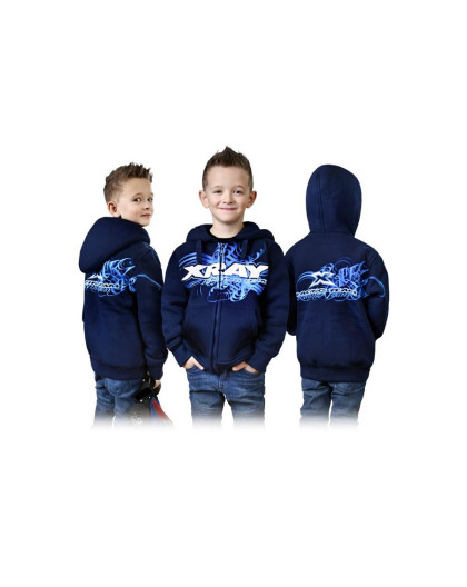Veste zippée a capuche Junior (XXL) - XRAY - 395601XXL