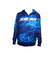 Veste zippée bleu - HD Graphics (L) - XRAY - 395602L