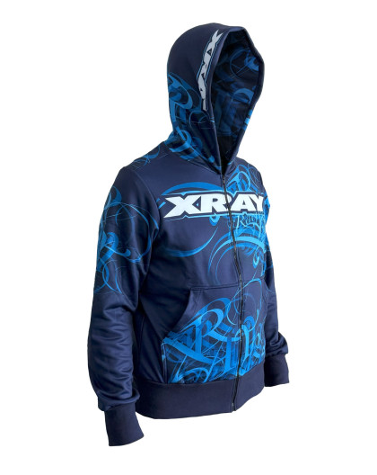 Veste zippée Xray bleu JUNIOR - HD Graphics (L) - XRAY - 395603L